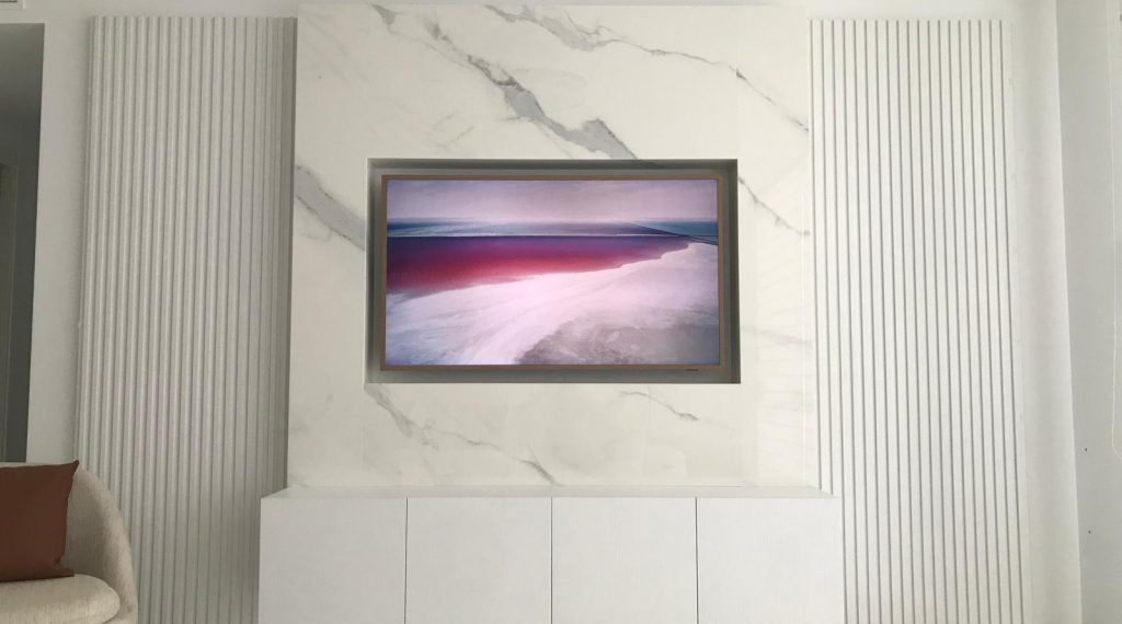 TV wall mounted
